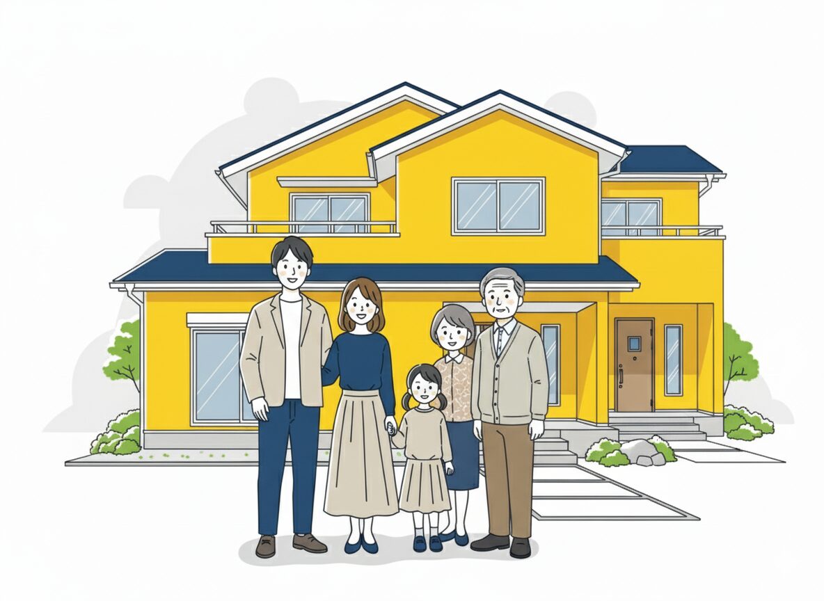 二世帯住宅の間取り