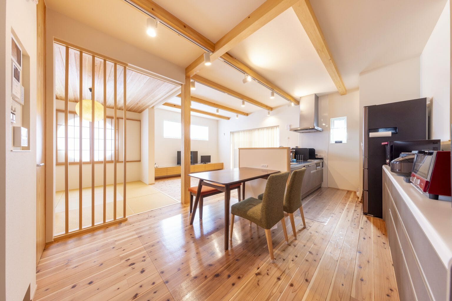 【事例：富山市南部】憧れの日本旅館のような、和モダンの平屋